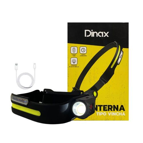 LINTERNA TIPO VINCHA CON LUZ MULTICOLOR
